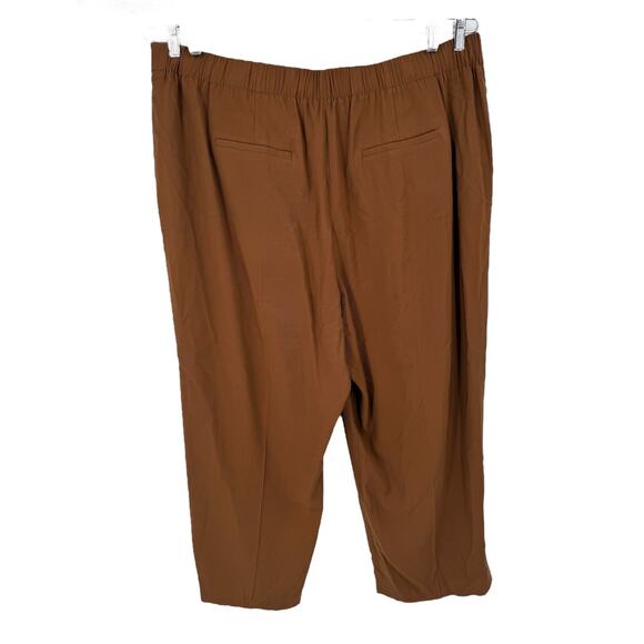 Vince Stovepipe Crop Pull-On Pants brown size XXXL - Picture 5 of 8